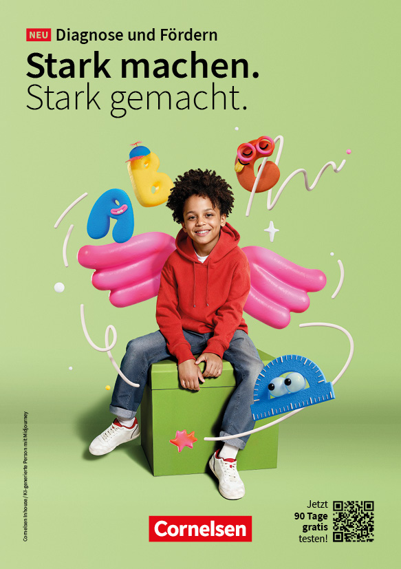 Diagnose und Fördern Postkarte